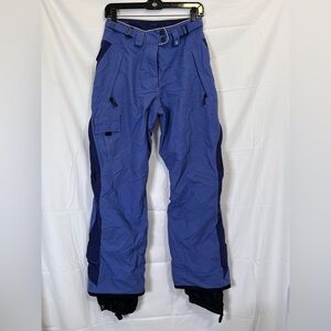 Columbia Women's Ski Snowboard Pants Size S Baby Blue Athletic